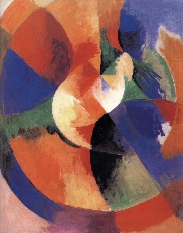 Cyclotron-s shape, Delaunay, Robert